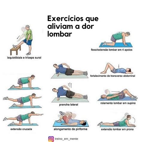exercícios para dor lombar